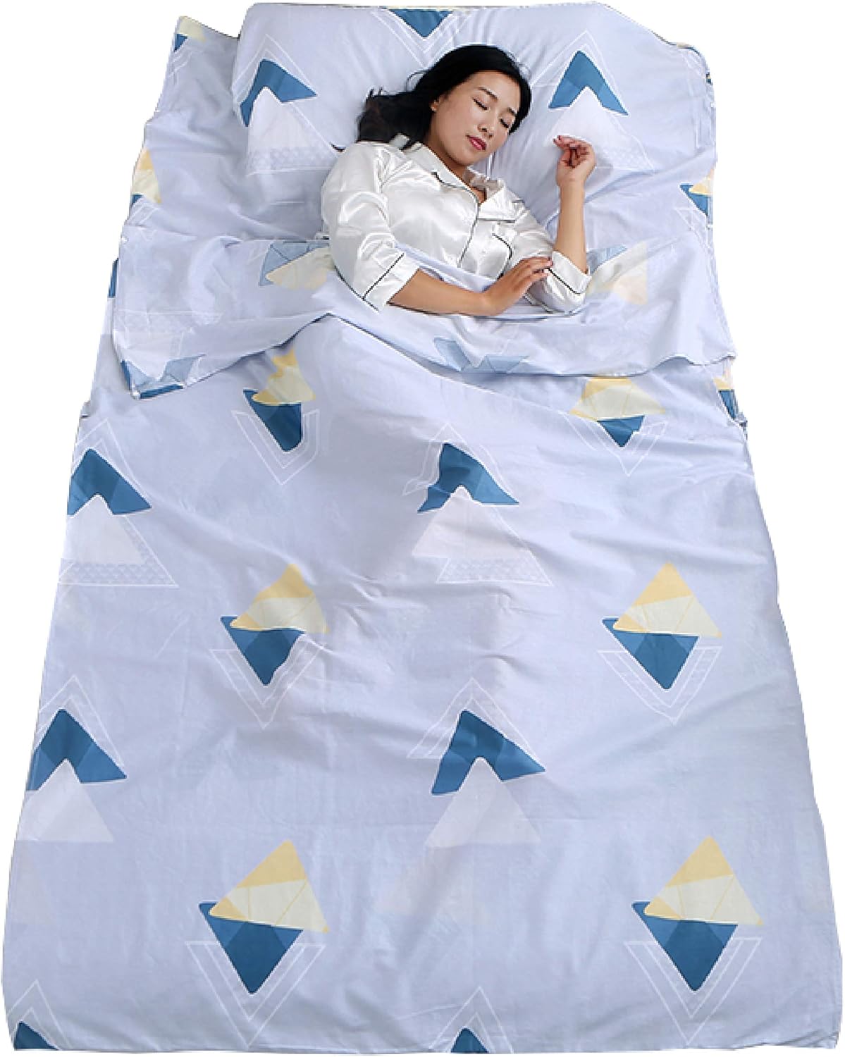 Azarxis Sleeping Bag Liner Travel Sheet Sack Cotton Lightweight