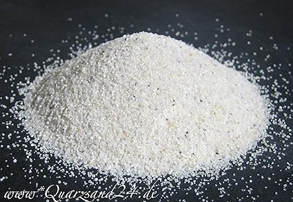 25 KG SaMore AQUARIUMSAND AQUARIENSAND BODENGRUND 0,4-0,8 mm AQUARIENKIES HOCHREIN NATURWEISS kostenloser Versand innerhalb D