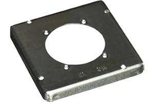 Hubbell 888 Raco 1/2" Raised Square Cover with (1) 2.62" Diameter 30-50 Amp Receptacle, 4-11/16"