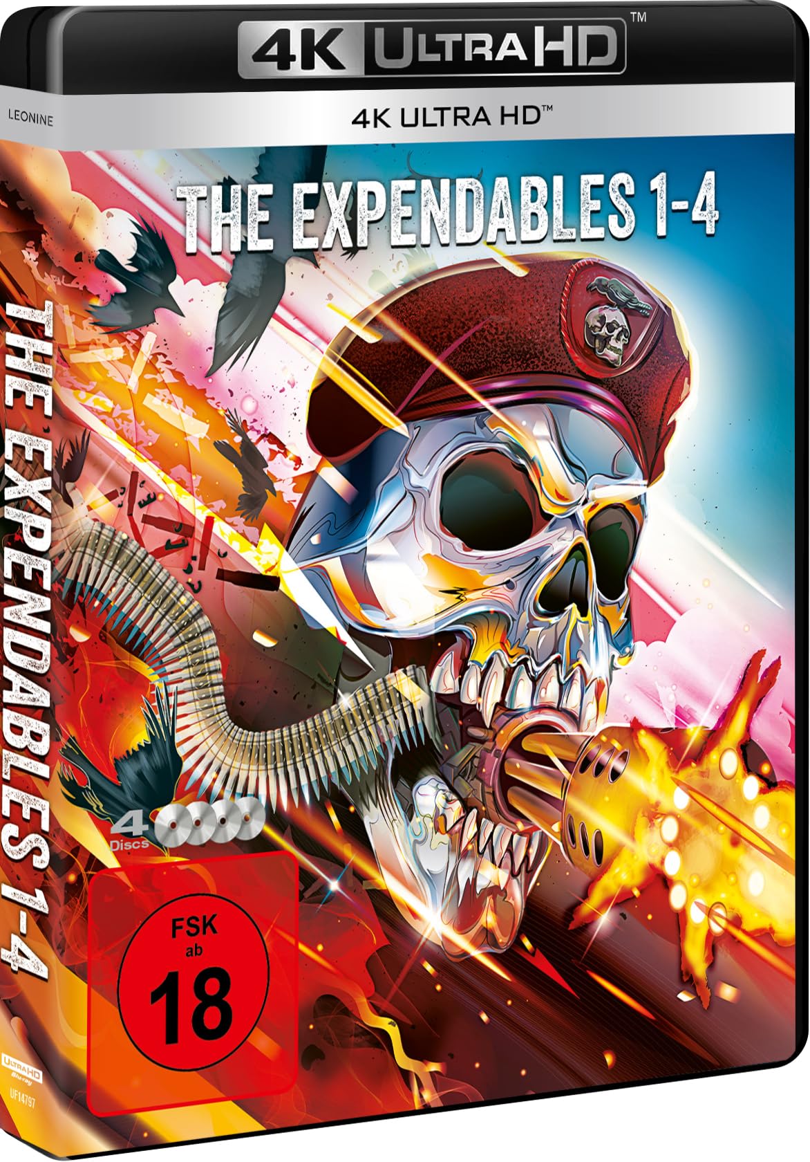 The Expendables 1-4 (4K Ultra HD) 2