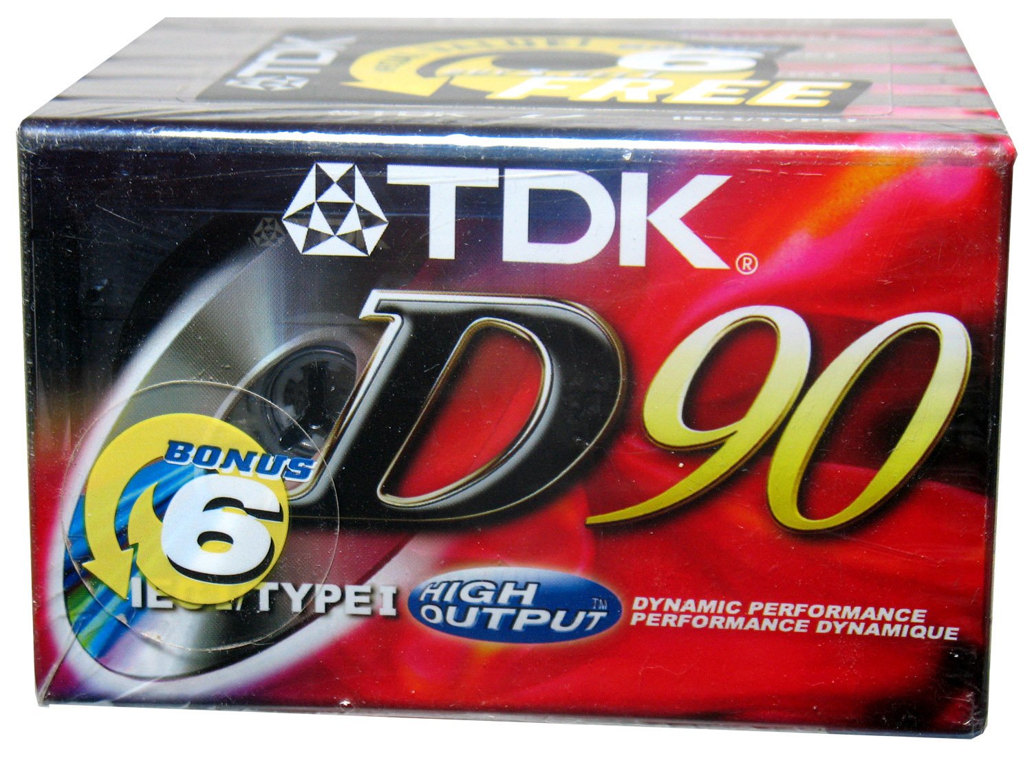 Photo 1 of TDK Superior Normal Bias D90 blank cassette tapes (Pack of 6)