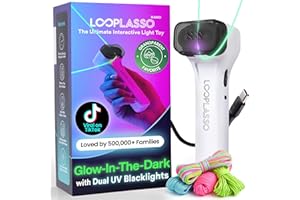 Loop Lasso NANO - Viral Glow in the Dark String Toy - 100+ Tricks, Beginner-to-Pro - Stocking Stuffers for Teen Boys, Christmas Gift for Boys 8-13+, Cool Gadgets for Kids & Adults