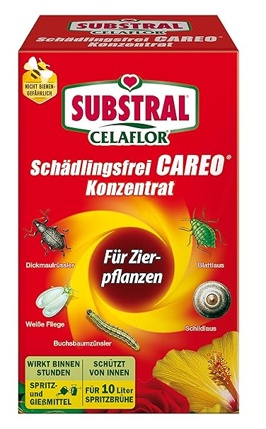 Celaflor Schädlingsfrei Careo Konzentrat Zierpflanze, Vollsystemisches Mittel mit schneller und breiter Wirkung gegen Blattlä