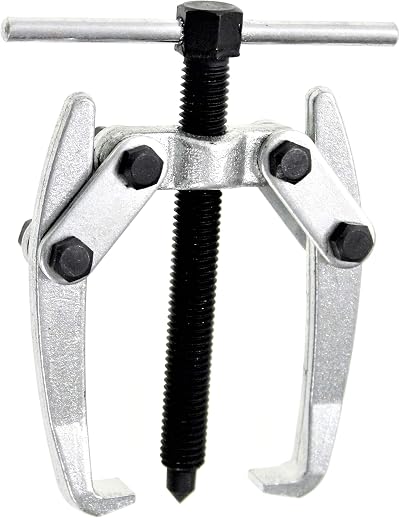 KATSU 60mm 2 Jaw Gear Bearing Puller Carbon Steel Mini Arm Extractor Removal