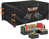 Enzeno Outdoor Furniture Cover Waterproof 200x100cm Oxford 420D Windproof