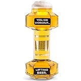 BigMouth Inc Dumbbell Beer Glass, 1 Count (Pack of 1)