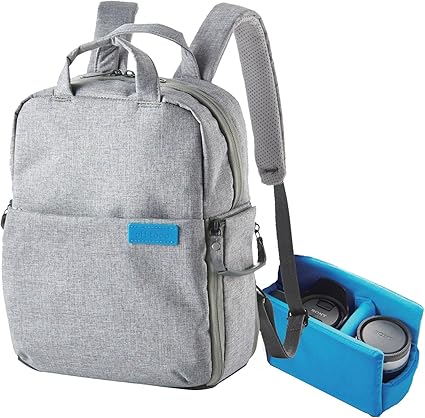 Amazon Co Jp エレコム Off Toco 2styleバックパック リュックサック タブレット収納ポケット カメラ収納インナー付 Sサイズ グレー Dgb S036gy カメラ