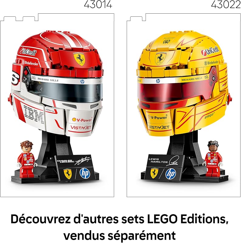 Editions Scuderia Ferrari HP Casque de Charles Leclerc 43014