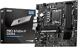 MSI PRO B760M-P DDR4 Motherboard Micro-ATX LGA 1700 14th 13th 12th Gen Intel