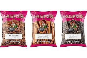 Jalpur Millers Spice Combo Pack - Star Anise 100g - Cinnamon Quills 100g - Cloves 100g (3 Pack)