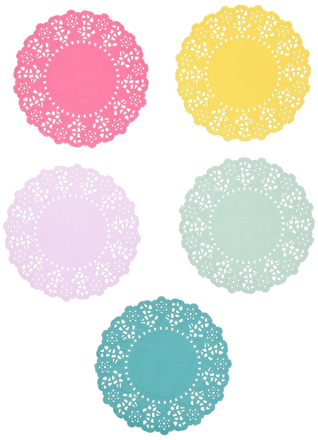 Talking Tables Truly Scrumptious, Mini Paper Doilies, 100 Pack