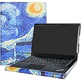 Alapmk Protective Case for Lenovo ThinkPad T14 T14s P14s T490 T495 T495s T490s T480s/ThinkPad P43s/ThinkPad T14 Gen 2/ThinkPad P14s Gen 2 14 Inch Laptop(Not fit thinkpad T480),Starry Night