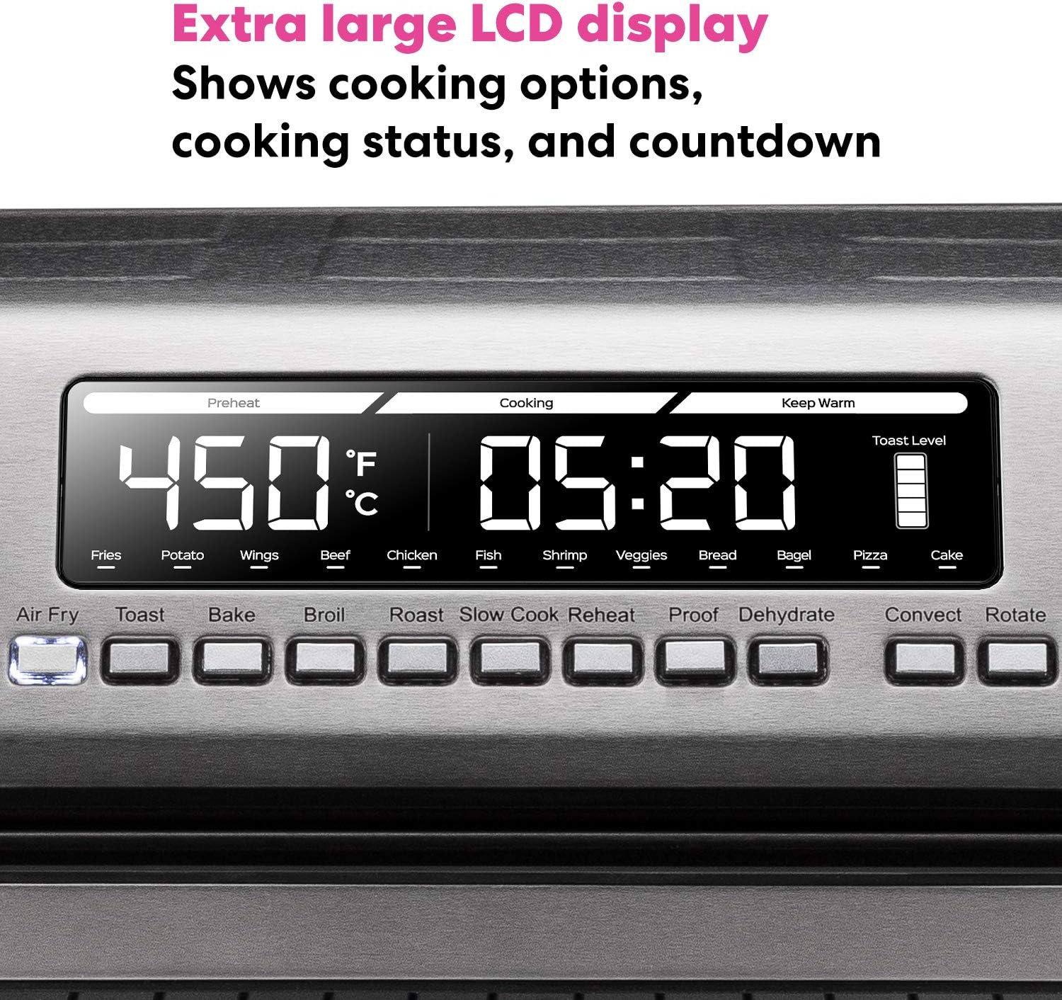 Instant Omni Plus Air Fryer Toaster Oven 11 in 1, 26L, Rotisserie, Reheat Pizza, XL: Kitchen & Dining