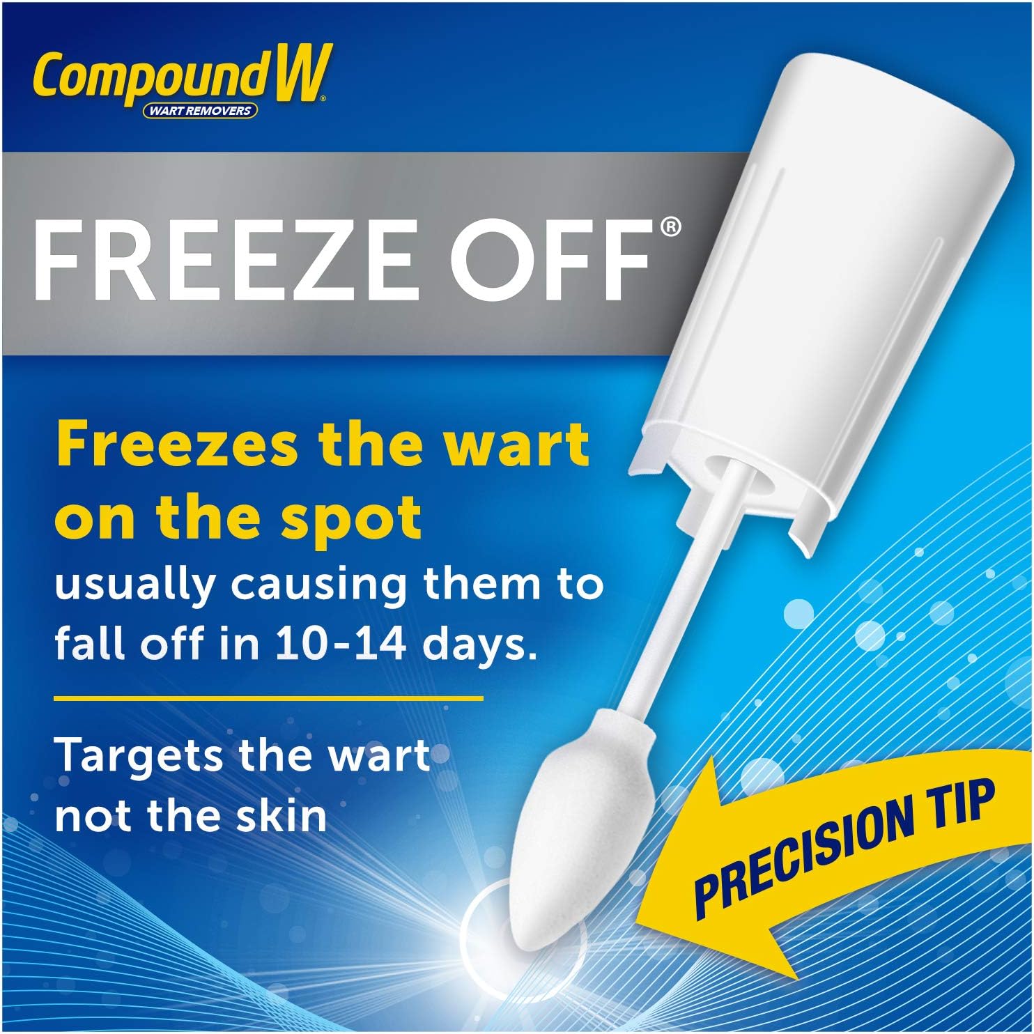 Compound W Freeze Off | Wart Removal | 8 Applications: Health & Personal Care
