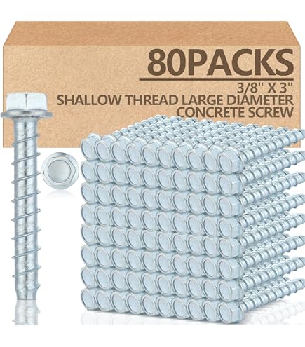 Red Head Tapcon+ 5/8 X 5 Heavy Duty Hex Head Concrete Anchor Screws – LDT