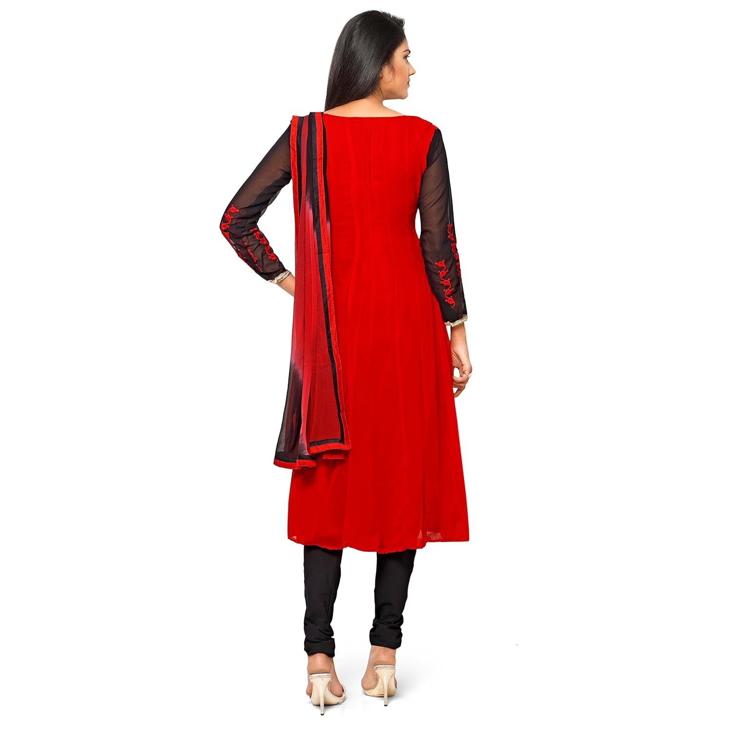 florence women's georgette salwar suit dupatta material (sb-3286)