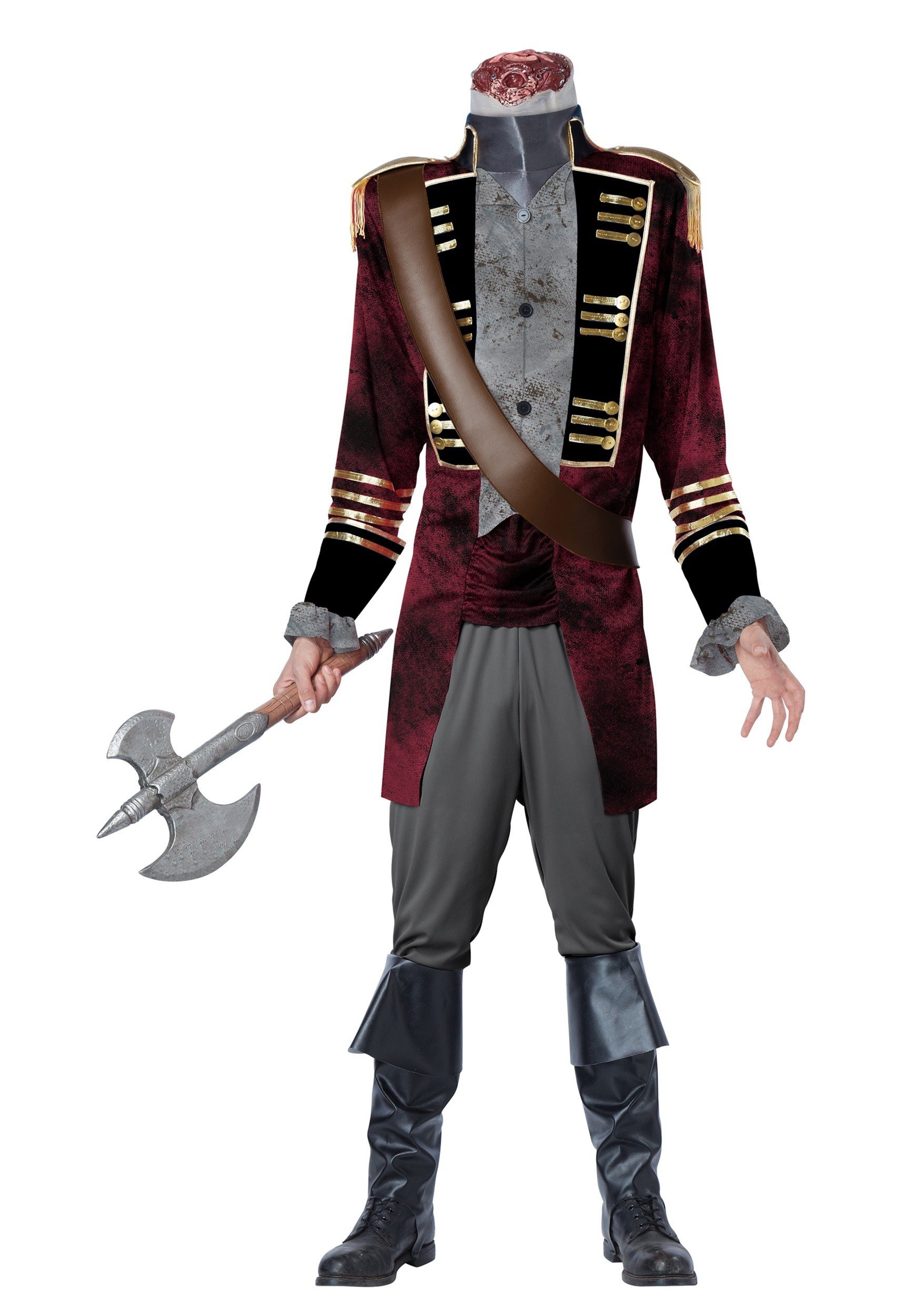 California Costumes 01577L Scary Adult-Sized Costume, Red/Grey, L