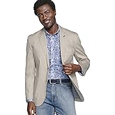Johnston & Murphy Mens Washed Cotton Dobby Blazer