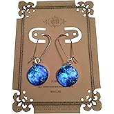 Glow In The Dark Galaxy Nebula Earrings