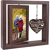 Boiveco Memorial Sympathy Gifts for Loss of Loved One, Memorial Gift for Loss of Mom Dad Picture Frame, Bereavement Remembrance Condolence Funeral Sentimental In Memory of Loved One Gifts, Display Two 4x6 Photos