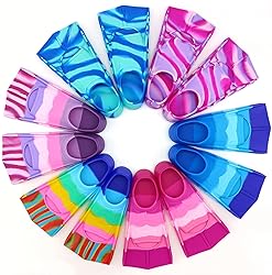 Gugmoy Kids Swim Fins,Comfortable Silicone Flippers