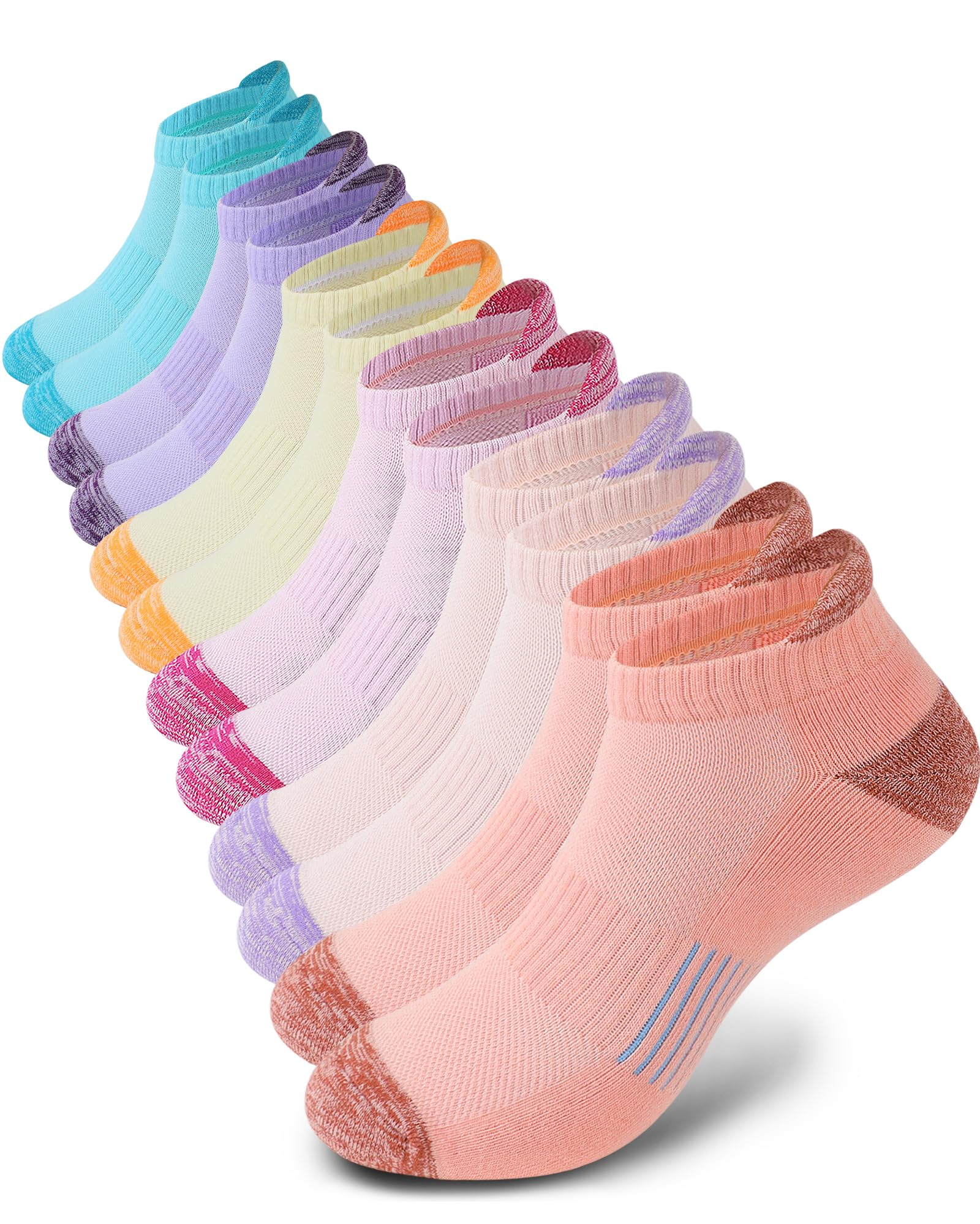 Photo 1 of ?????? Women's Cushioned Ankle Socks Athletic Running Low Cut Socks 6-9/9-11