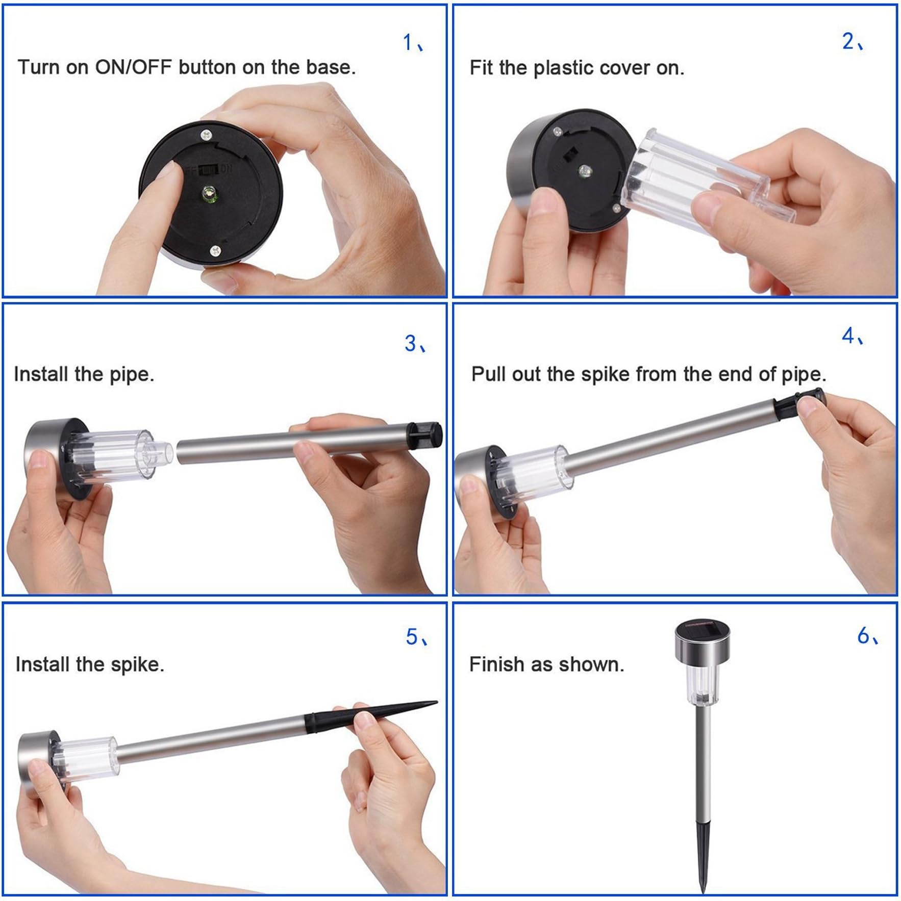 NeillieN Solar String Lights,Globe String Light, (18-Pack)