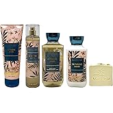 Bath & Body Works Sunrise Woods Deluxe Gift Set - Body Cream, Fragrance Mist, Body Wash and Body Lotion - with a Wild Jasmine Bar Soap - Full Size