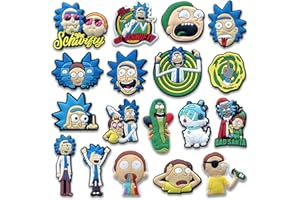 HEDBITOYO Cartoon Shoe Charms for Croc Clogs Sandals, Cute Shoe Decorations