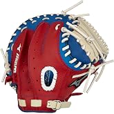 Mizuno Prospect PowerClose Youth Baseball Glove Series I V-Flex Notch I Parashock Palm Pad I Buttersoft Palm Liner