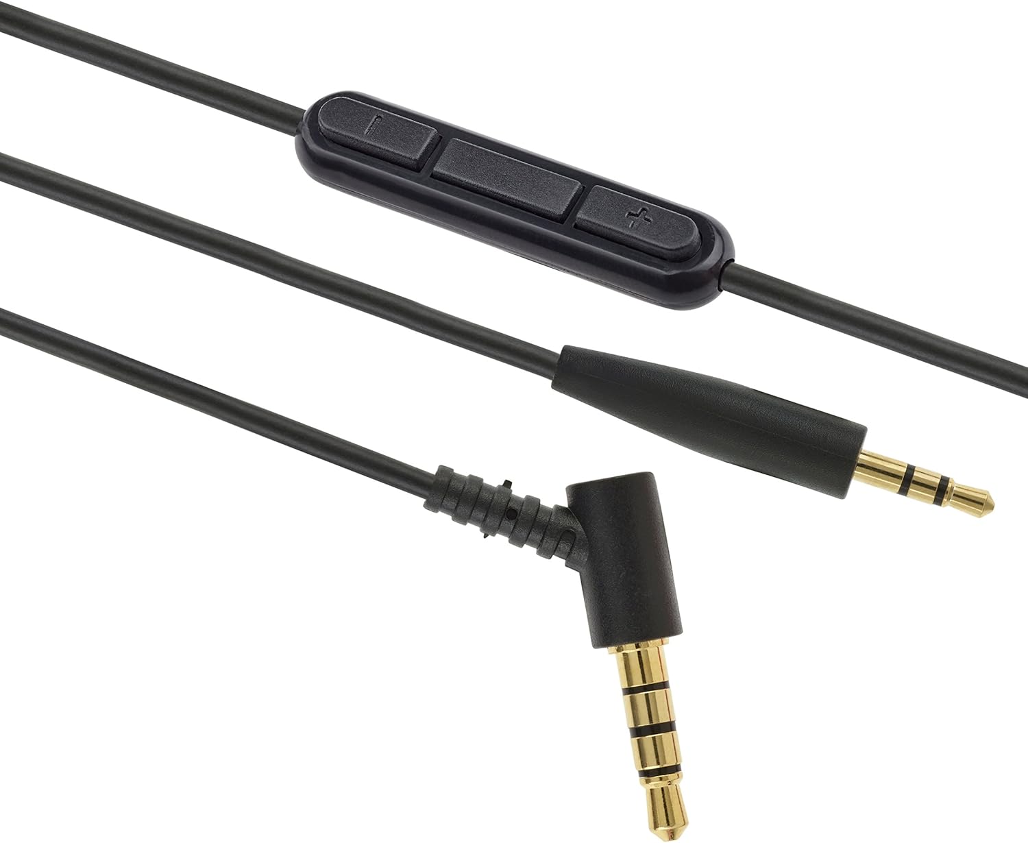 Bose OE2 1.5m REPLACEMENT BOSE AUDIO CABLE LEAD Compatible with BOSE OE2/OE2i/QuietComfort 25/QC25 (On-Ear) HEADPHONES w/ IN-LINE REMOTE & MICROPHONE for iPhone - Image 3