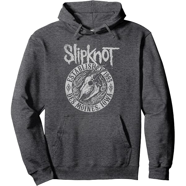 Amazon.com: Official Slipknot Self Titled Pullover Hoodie
