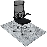 Office Chair Mat, 36”x48“ Desk Chair Mat for Floors Protection, Noise-Reduced Chair Mats for Hardwood Floors, Easy-to-Clean O