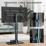 BONTEC TV Floor Stand 30-70 inch Swivel Height Adjustable 600x400 VESA view 7