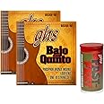 GHS Strings - BAJO QUINTO 10 STRING PHOSHOR BRONZE - 2 PACK (BSXB-10-2 SETS) Plus GHS Fast Fret