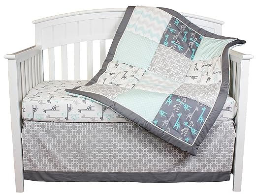 uptown giraffe bedding