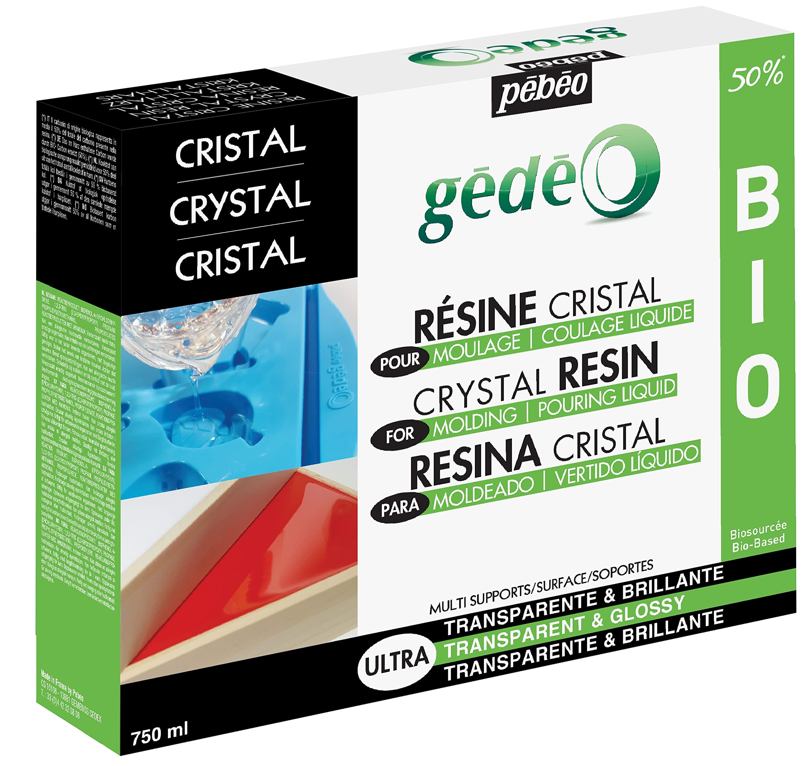 Pebeo Bio-Resin, 7.5x20x5cm, 766143