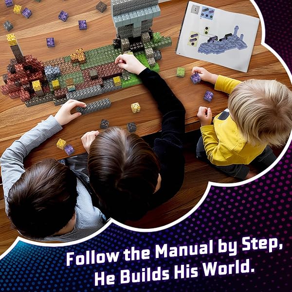 JIMI BUILDING BLOCKS SET, PREMIUM INTERLOCKING BLOCKS WITH CHARACTERS & VIVID SCENES – CREATIVE CONSTRUCTION TOY FOR KIDS 6+ & BUILDERS, STEM LEARNING TOY