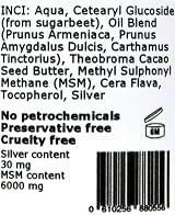 argentum plus Silver-MSM Cream 30 ml Non-Fragranced Skin Care view 6