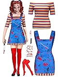 Xtinmee 5 Pcs Women Halloween Nightmare Killer Doll