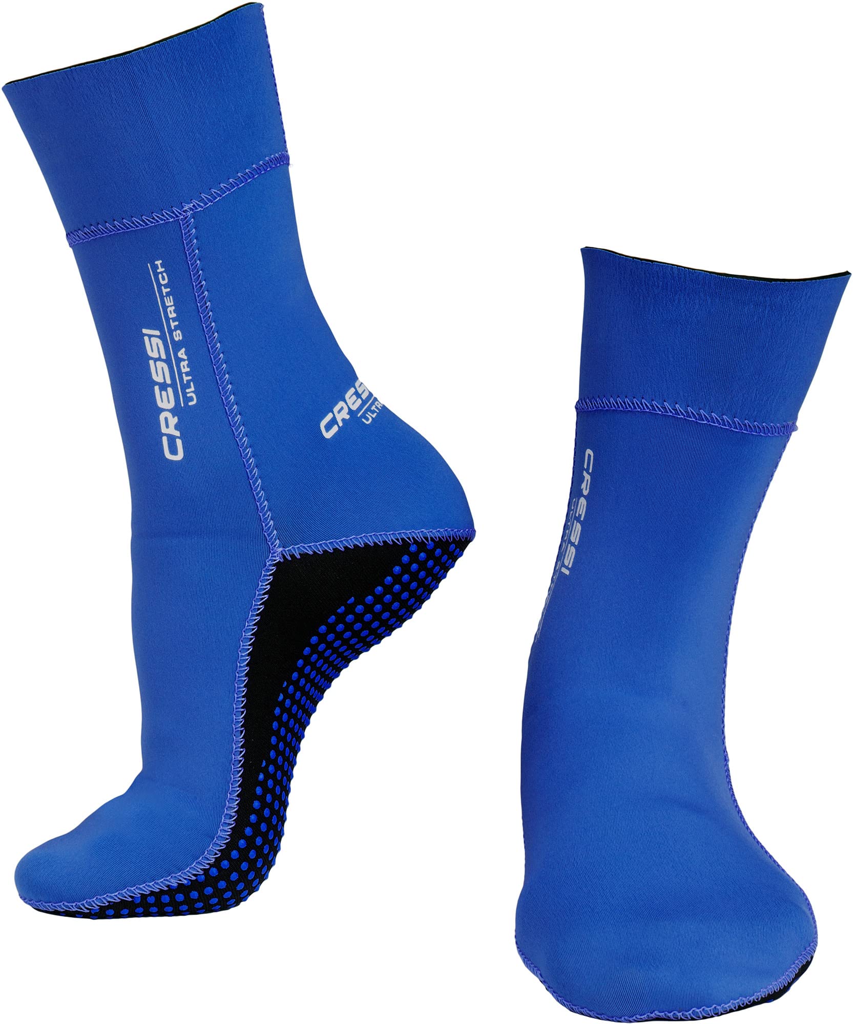 Cressi Ultra Stretch Socks - Blue, Size 7/8.5