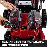Einhell 36V Cordless Lawn Mower 47cm 75L Battery Pack Twin-Charger PXC view 6