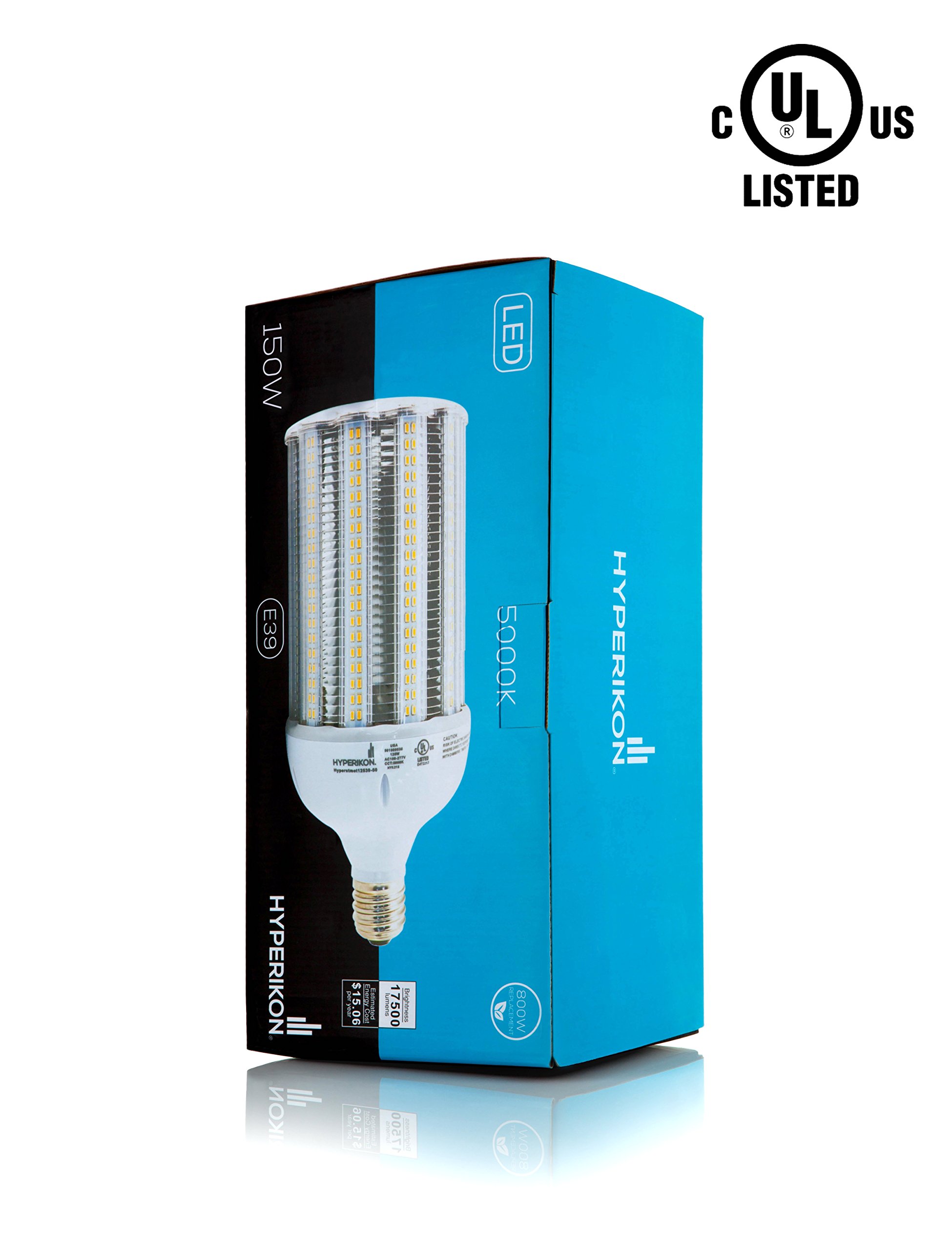 Hyperikon Led Street Lighting 150-Watt (1000-1500 Watt Replacement) Large Mog.. 17 81RJEAg%2BatL