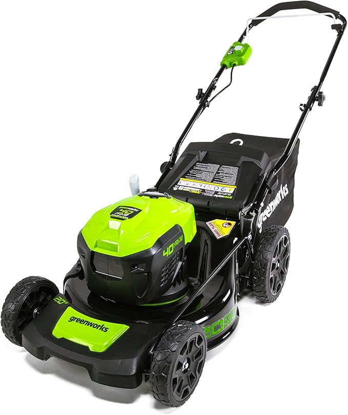 Greenworks 20Inch 40V Brushless Cordless Lawn Mower, Battery Not