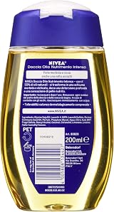 NIVEA Shower Oil Natural Oil Intense Nutrition 6x200ml Nourishing Body Wash view 2