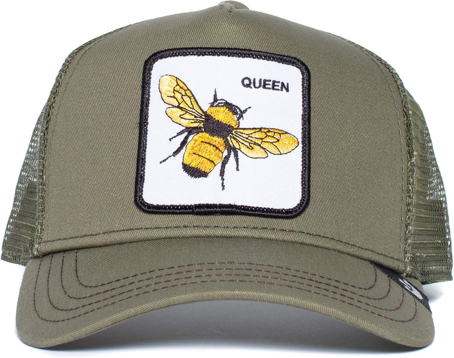 Goorin Bros. 'Royal B' Animal Farm Trucker Snap Back Baseball Hat Olive