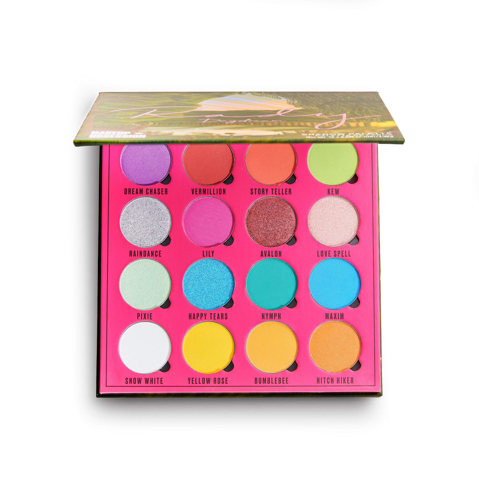 Revolution Beauty London Makeup Obsession London, Rady, Eyeshadow Palette, Daydream, 16 Shades, 20.8g