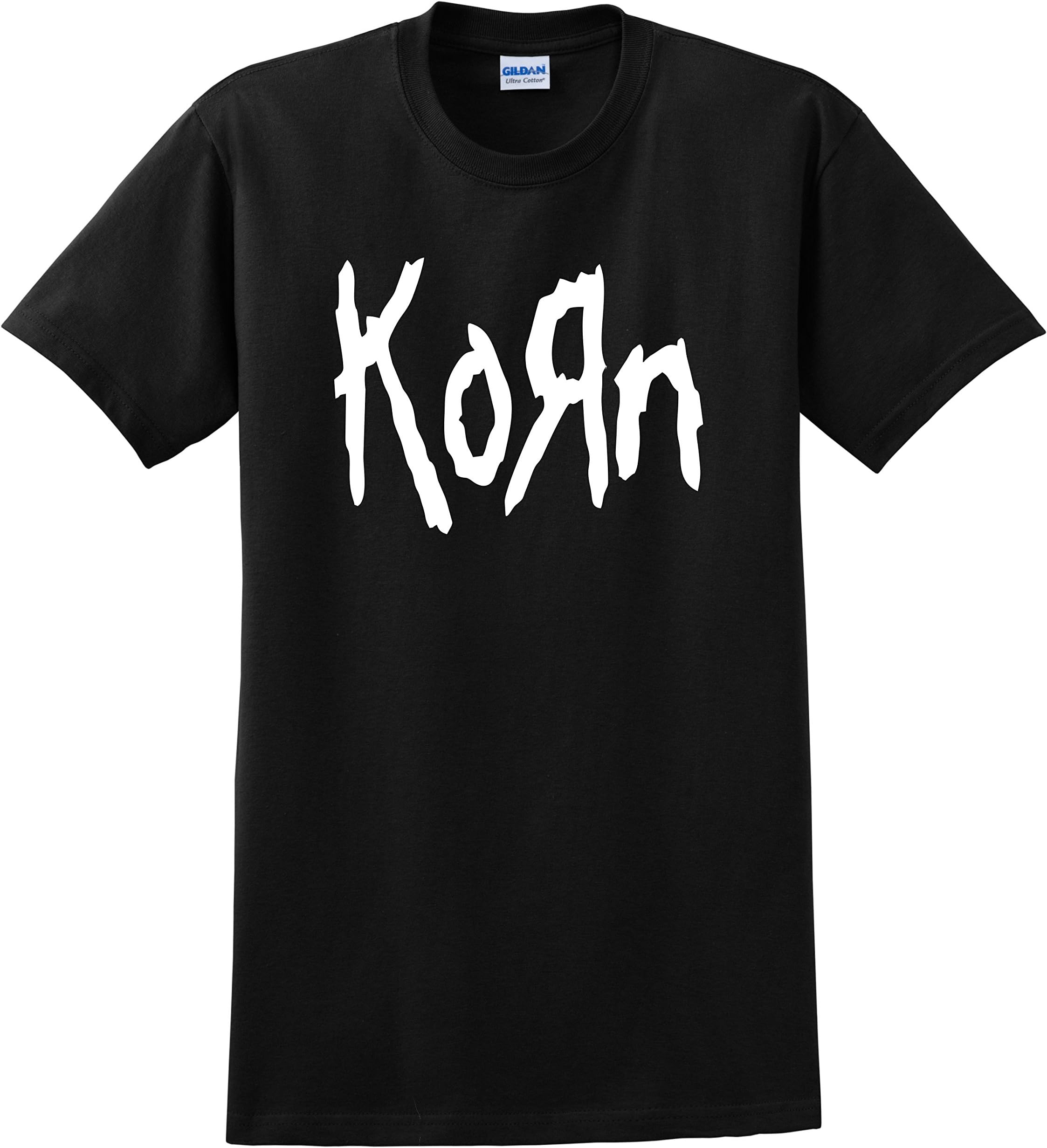 Korn T Shirt Metalica Nirvana Slipknot Metal Rock Unisex Tee Shirts