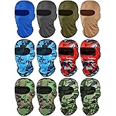 Geyoga 12 Pcs Ski Mask for Men Full Face Cover Winter Face Mask UV Sun Protection Balaclava for Women Outdoor Cycling