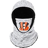 NFL Team Logo Heather Gray Hooded Gaiter Balaclava Face Cover